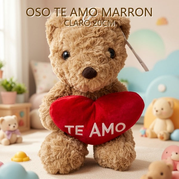 OSO TE AMO MARRON CLARO 20CM