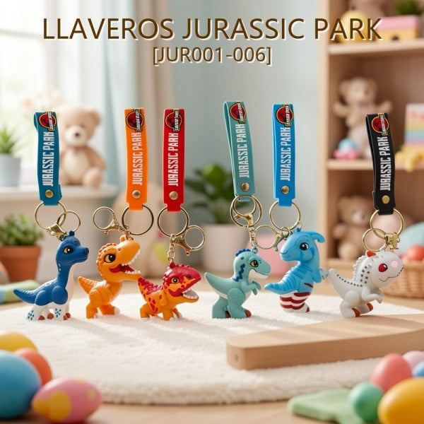 LLAVEROS JURASSIC PARK [JUR001-006]