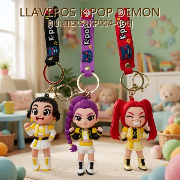 LLAVEROS K POP DEMON HUNTERS [KP004-006]
