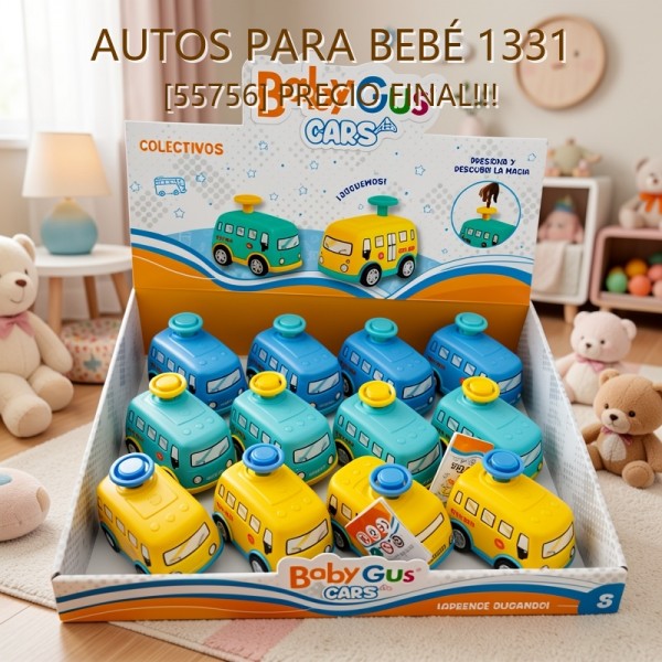 BABY GUS AUTOS PARA BEBÉ 1331 [55756] PRECIO FINAL!!!