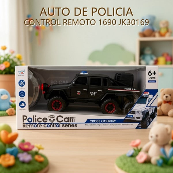 AUTO DE POLICIA CONTROL REMOTO 1690 [JK30169]