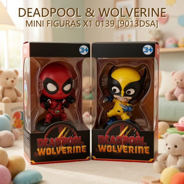 DEADPOOL & WOLVERINE MINI FIGURAS X1 0139 [9013DSA]