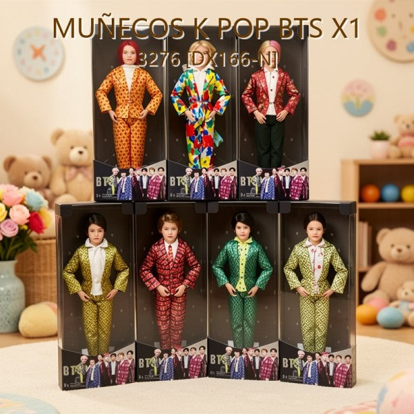 MUÑECOS KPOP BTS X1 3276 [DX166-N]