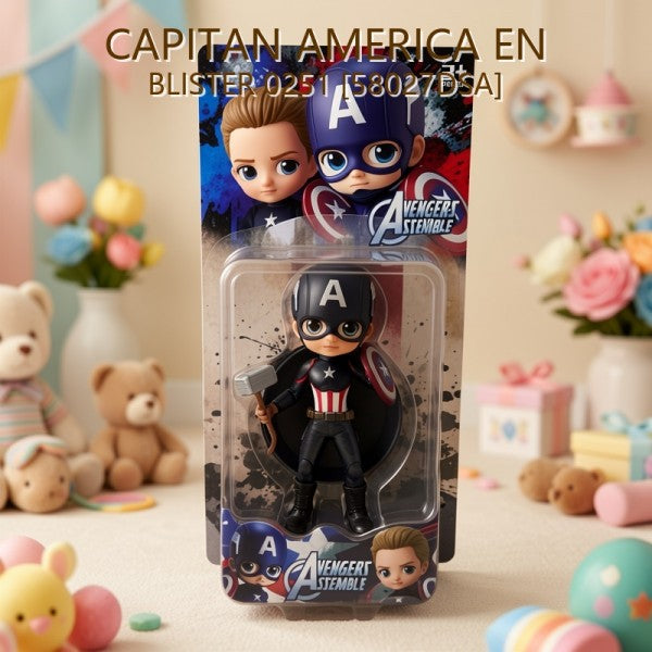 CAPITAN AMERICA EN BLISTER 0251 [58027DSA]