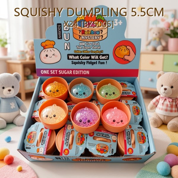 SQUISHY DUMPLING 5.5CM X24 [BZ5005]