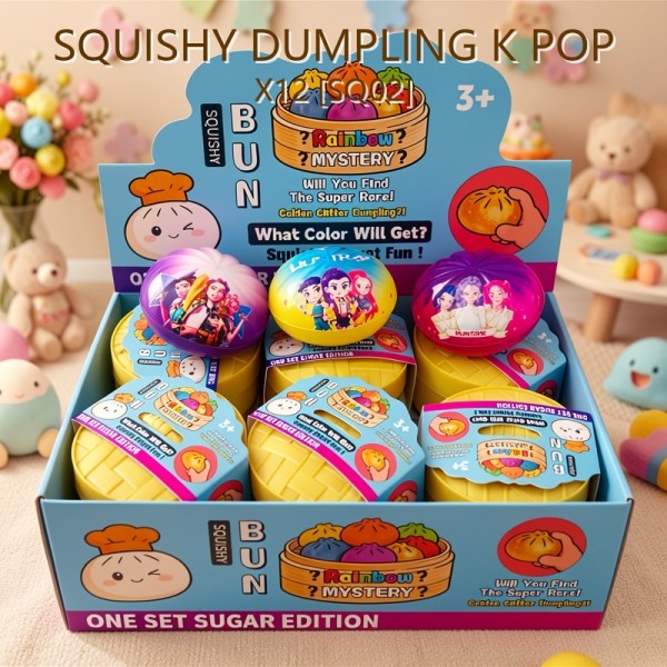 SQUISHY DUMPLING K POP X12 [SQ04]