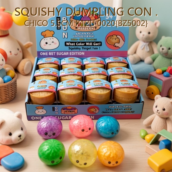 SQUISHY DUMPLING CON . CHICO 5.5CM X12U 0020{BZ5002}