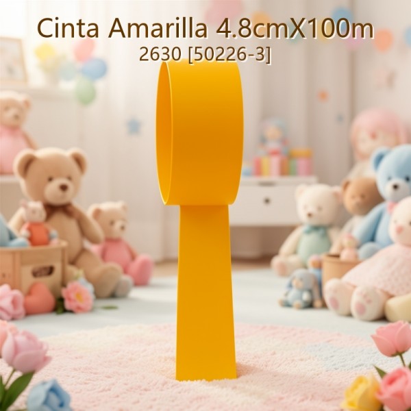 CINTA AMARILLA 4.8CMX100M 2630 [50226-3]