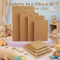 CUADERNO A4 P DIBUJAR 60 HOJAS C 2 ANILLOS 1047 [7401]
