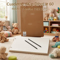 CUADERNO 8K P DIBUJAR 60 HOJAS C 2 ANILLOS 1023 [3201]
