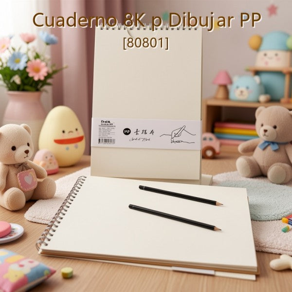CUADERNO 8K P DIBUJAR PP [80801]