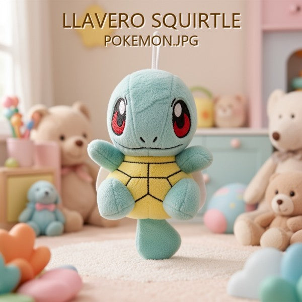 LLAVERO DE PELUCHE SQUIRTLE