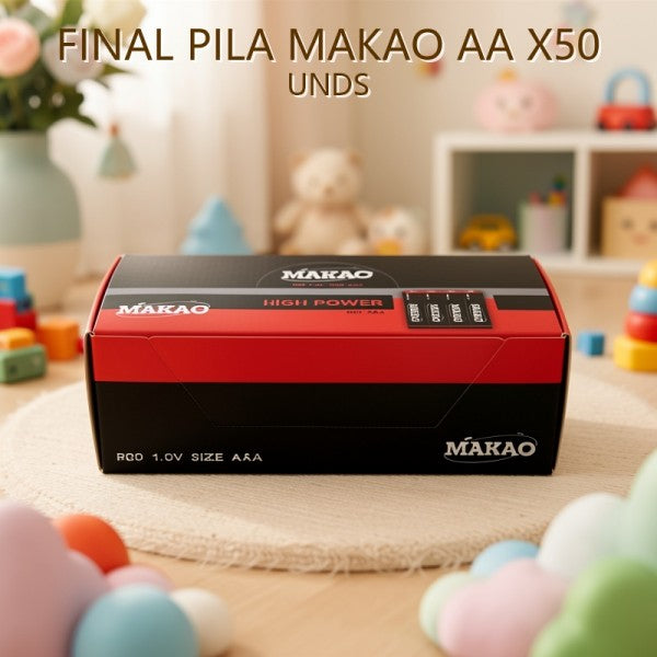 PILA MAKAO AA X50 UNDS PRECIO FINAL!!!