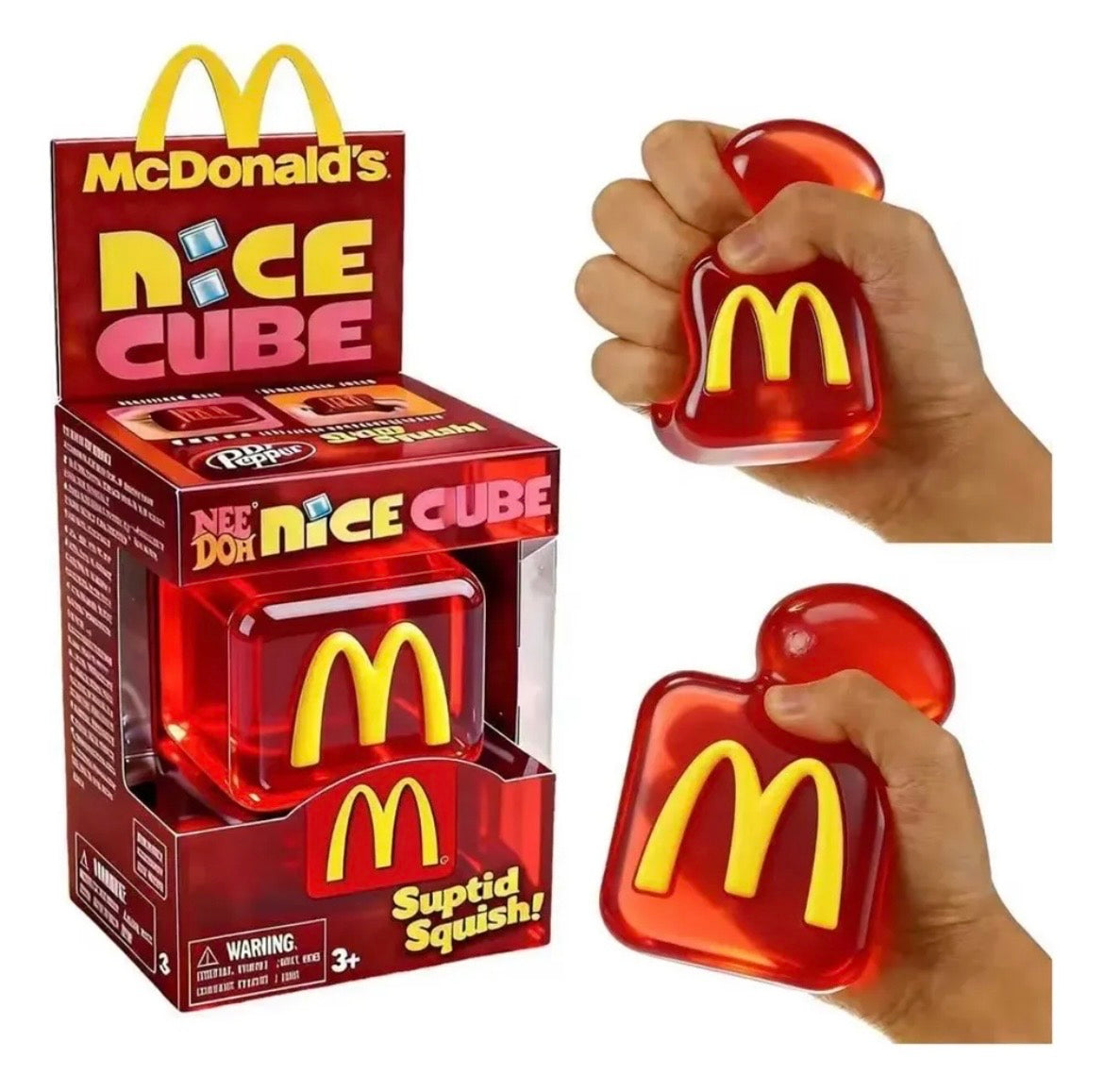 SQUISHY CUBO MC DONALDS X1 UNIDAD