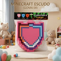 MINECRAFT ESCUDO (GOMA 08)