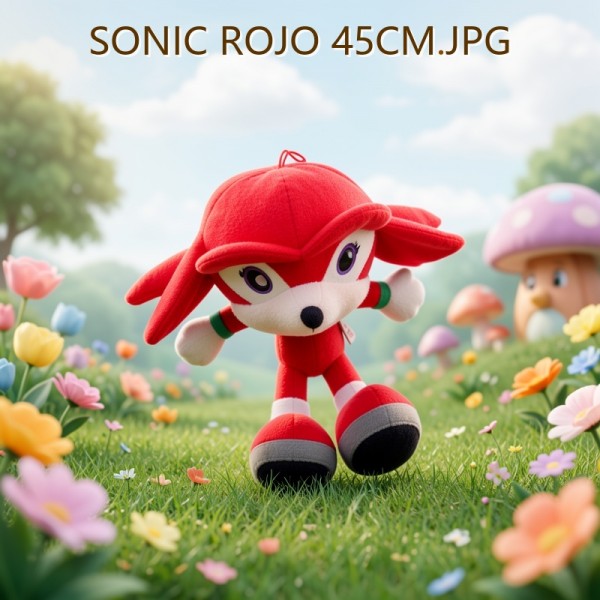SONIC ROJO 45CM