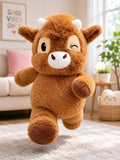 VACA QUE CORRE MARRÓN 45CM