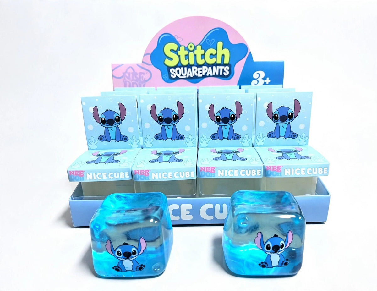 SQUISHY CUBO STITCH X1 UNIDAD