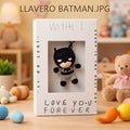 LLAVERO DE PELUCHE BATMAN