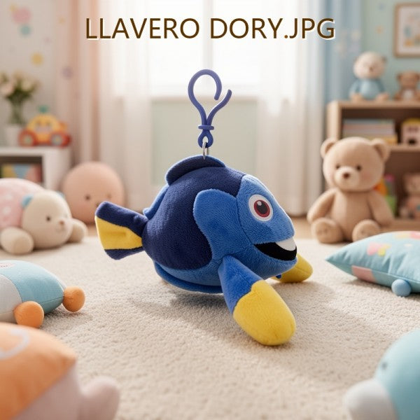 LLAVERO DE PELUCHE DORY
