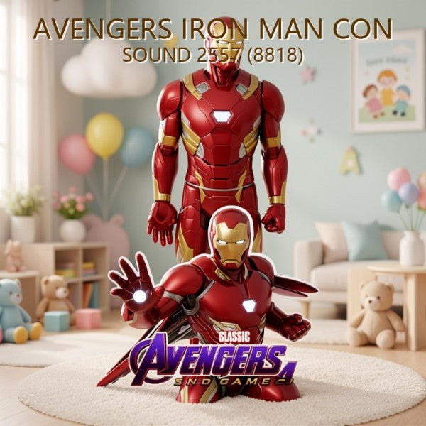 AVENGERS IRON MAN CON SOUND EN CAJA 2557 [8818-M]