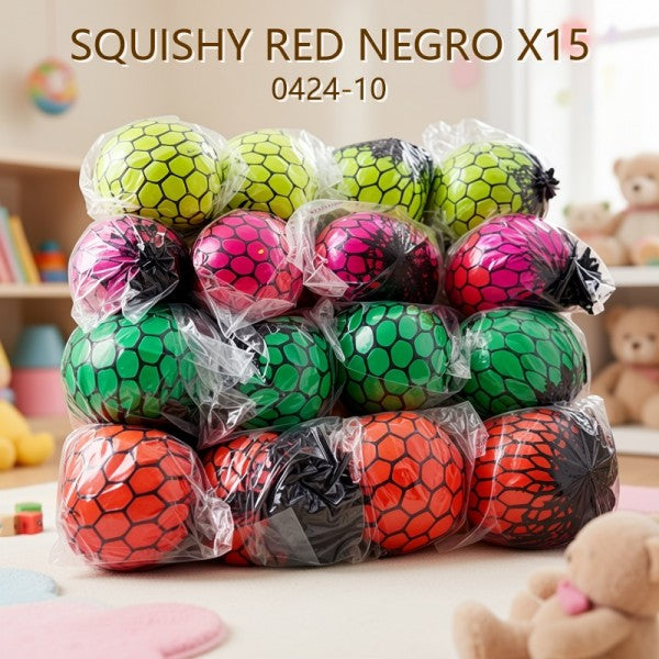 SQUISHY RED NEGRO X15 0424-10