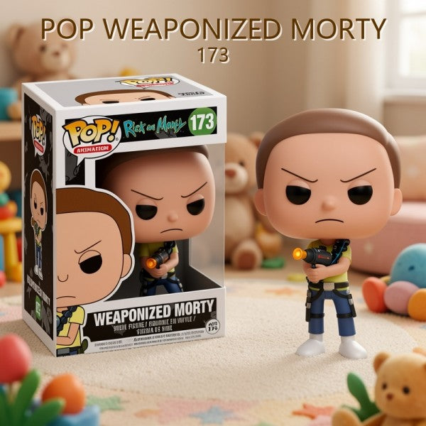 FUNKO POP WEAPONIZED MORTY 173