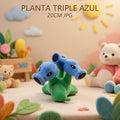 PLANTA TRIPLE AZUL 20CM