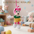 LLAVERO DE PELUCHE SONIC ROSA