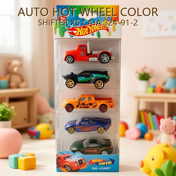 AUTO HOT WHEEL COLOR SHIFTER X5 CAJA 324-91-2