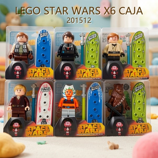 LEGO STAR WARS X6 CAJA 201512