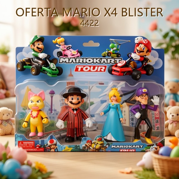 OFERTA MARIO X4 BLISTER 4422