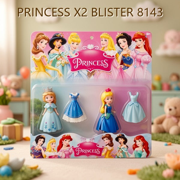 PRINCESS X2 BLISTER 8143