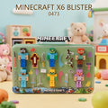 MINECRAFT X6 BLISTER 0473
