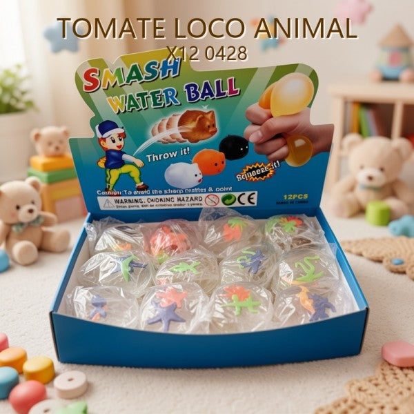 SQUISHY TOMATE LOCO ANIMAL X12 0428