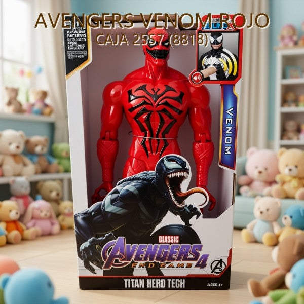 AVENGERS VENOM ROJO CAJA 2557 (8818)