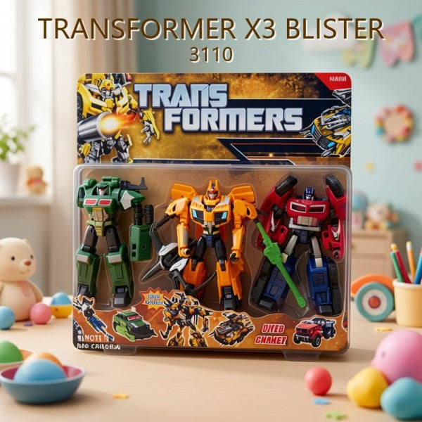 TRANSFORMERS X3 BLISTER GRANDE 3110