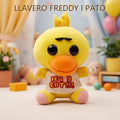 LLAVERO DE PELUCHE FREDDY PATO