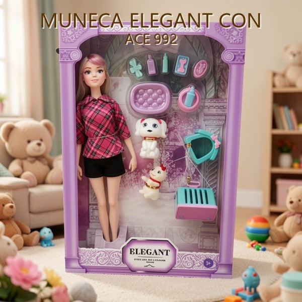 ELEGANT MUÑECA CON ACE 992
