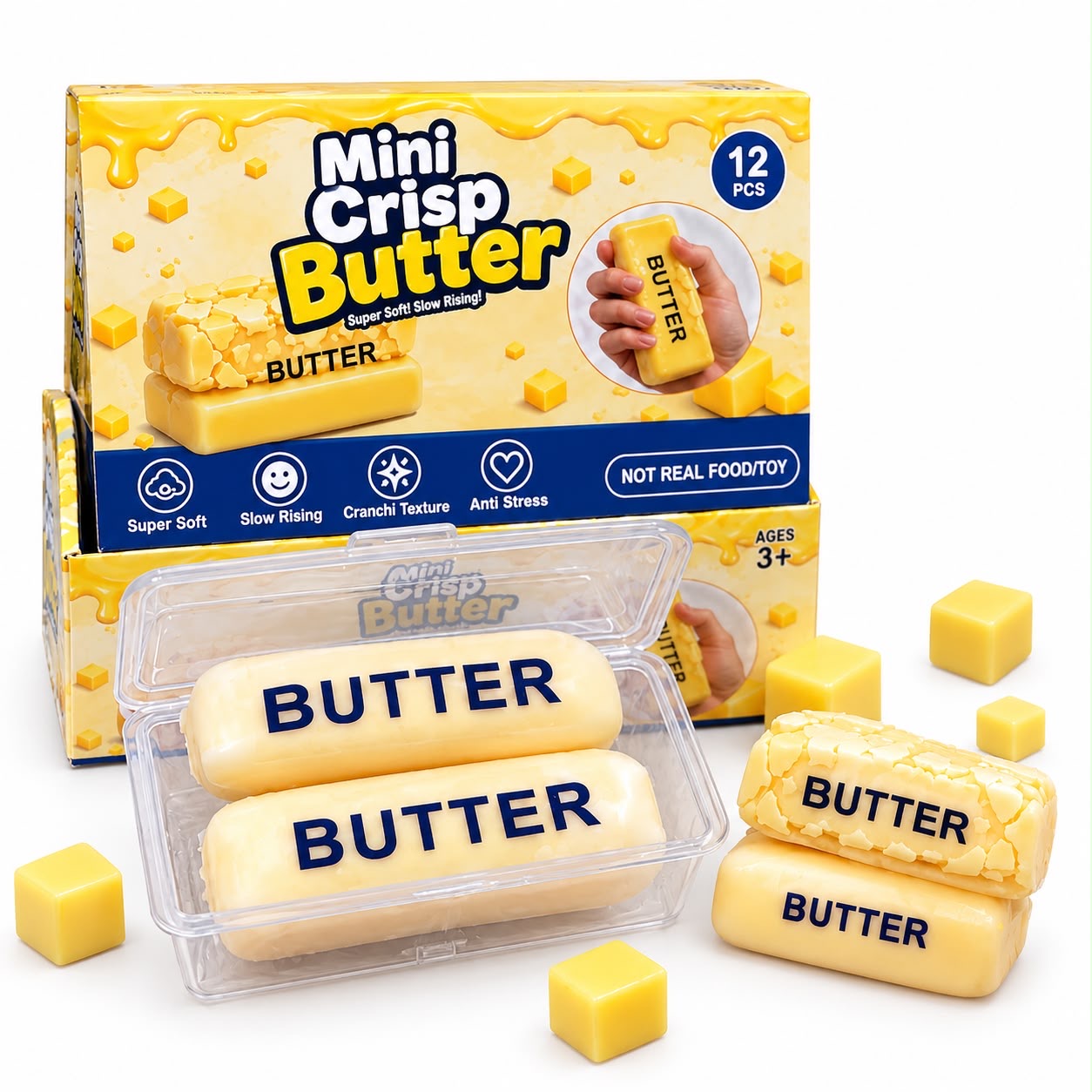 SQUISHY MANTECA BUTTER CRISP X2 UNIDADES