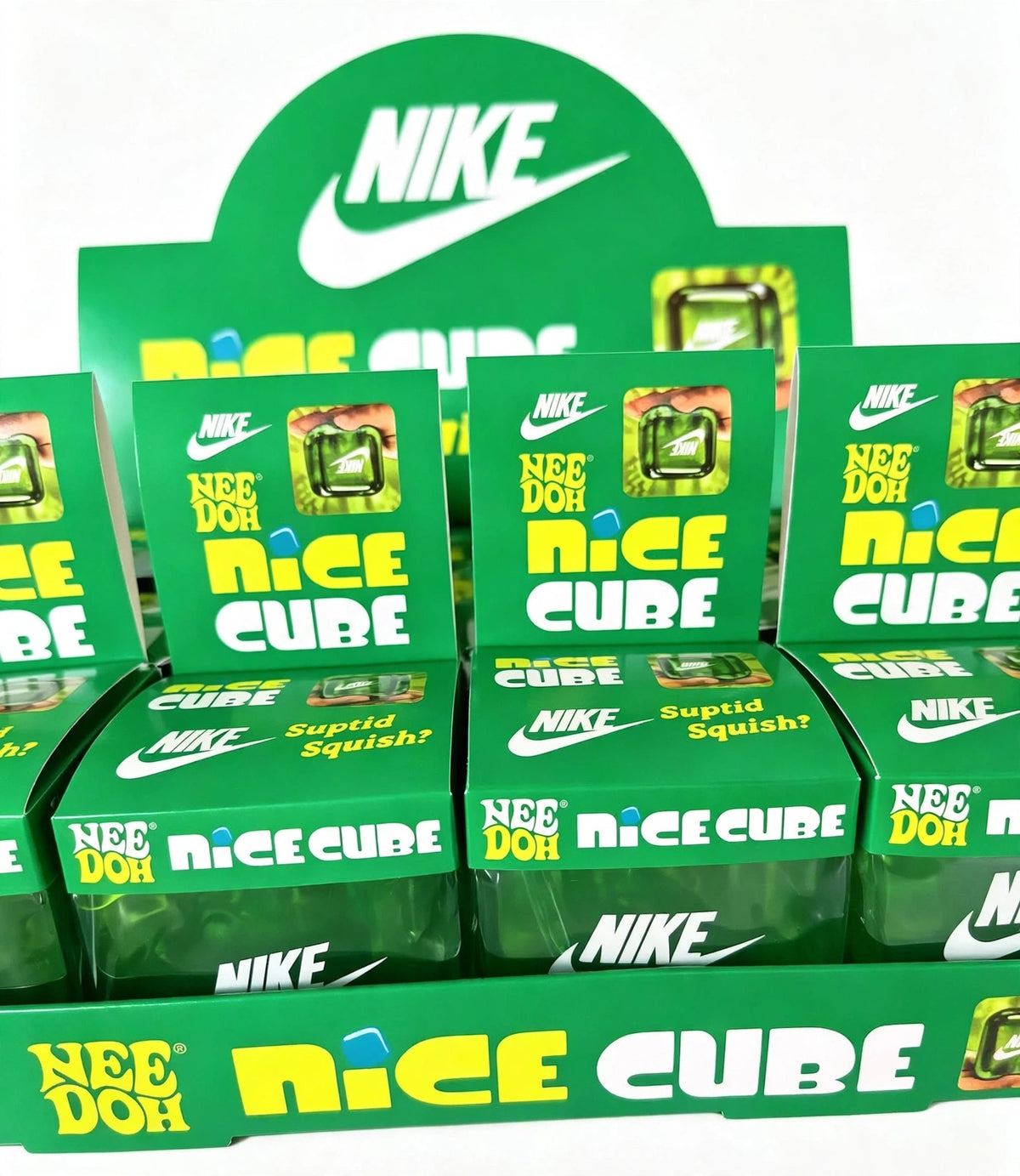 SQUISHY CUBO NIKE VERDE X1 UNIDAD