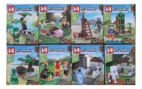 BLOQUES MY WORLD X8 [MG165]