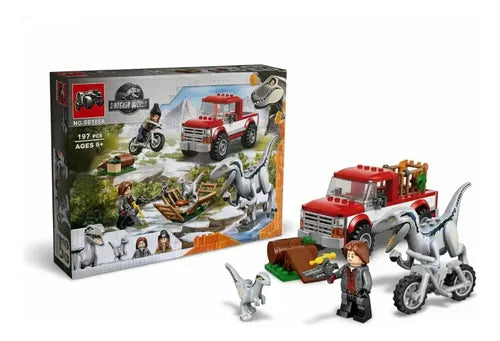 BLOQUES JURASSIC WORLD X1 1887 (197PCS) 60188