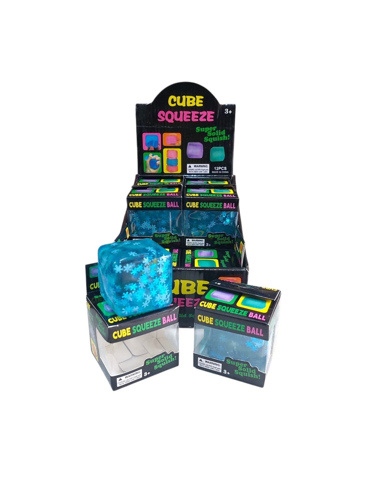SQUISHY CUBO DE HIELO X12 [X1865-01] PRECIO FINAL!!!