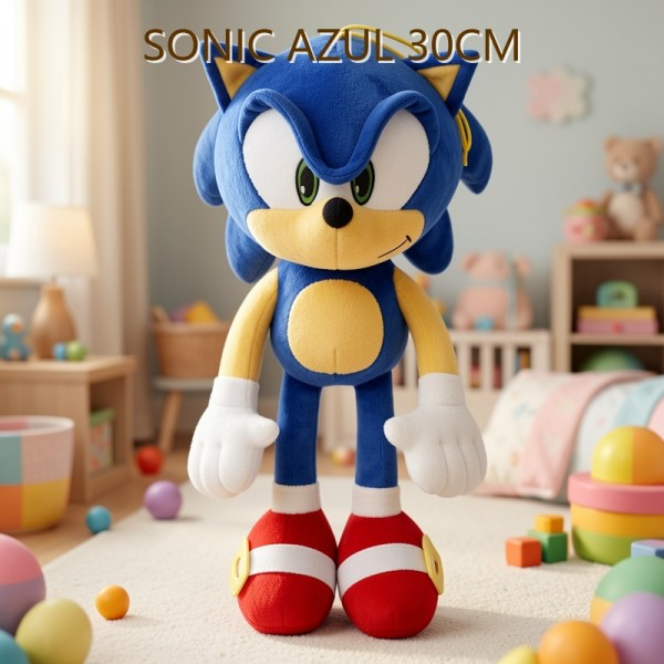 SONIC AZUL 30CM