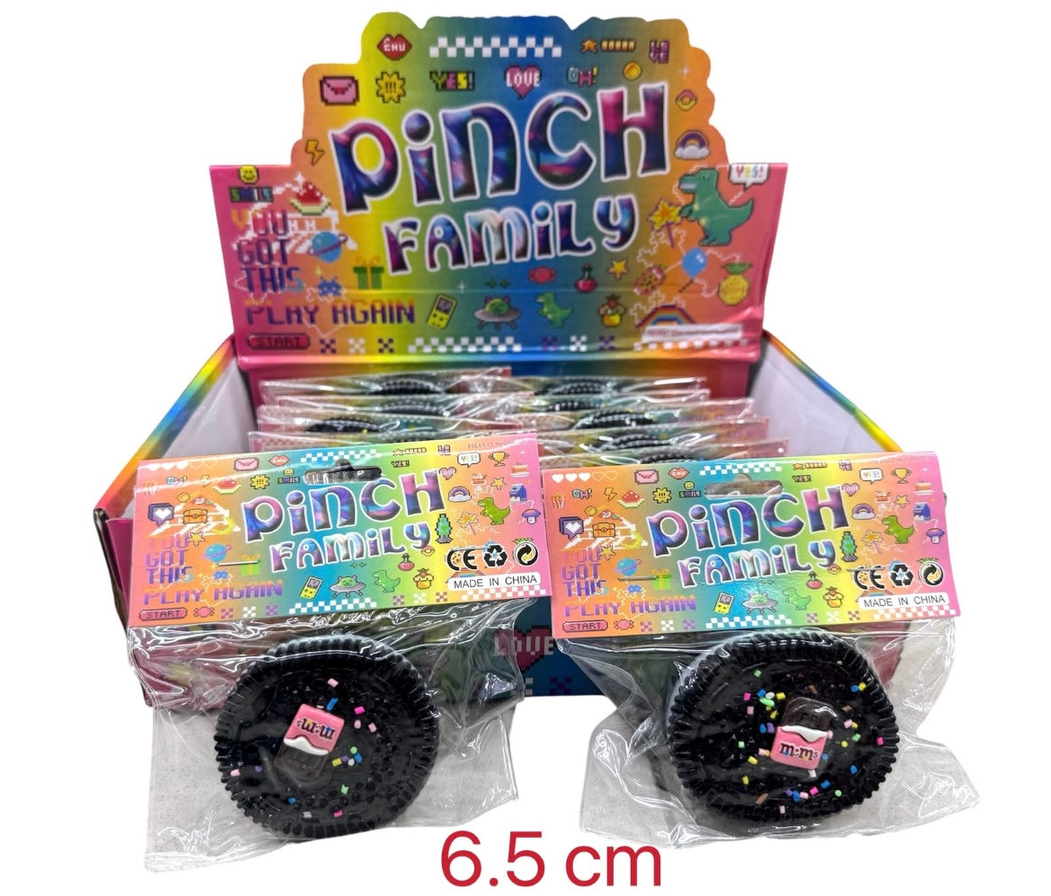 SQUISHY OREO 6.5 CM X12 UNIDADES