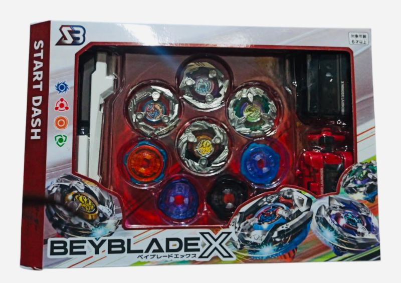 BEY BLADE X4 Y LANZADOR 8689 [BB219D]