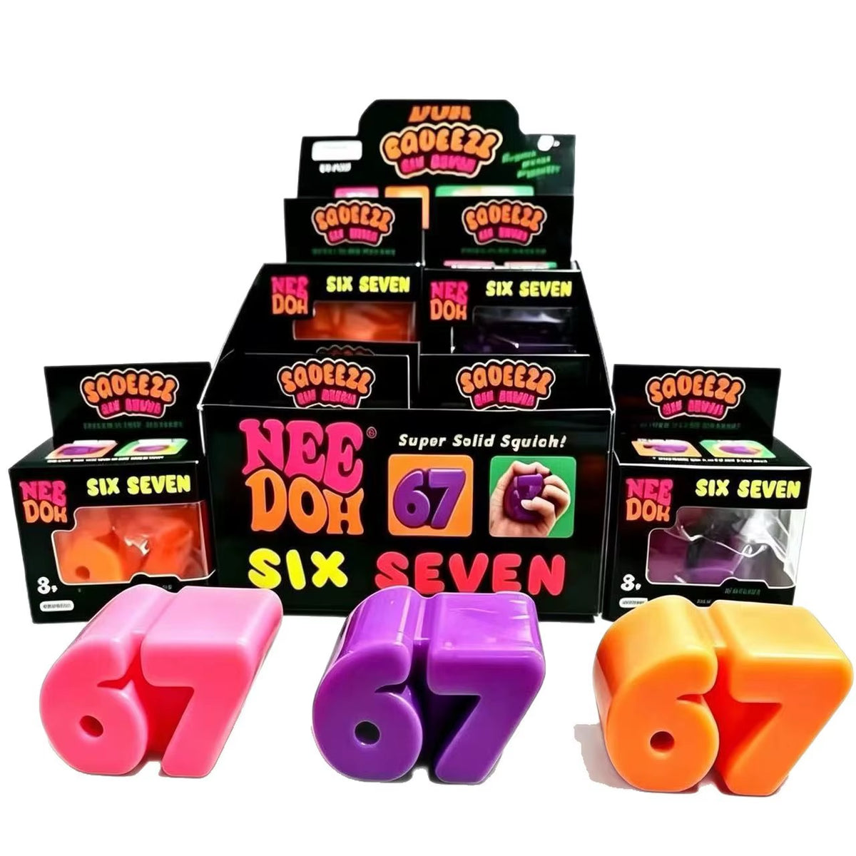 SQUISHY SIX SEVEN 67 X1 UNIDAD