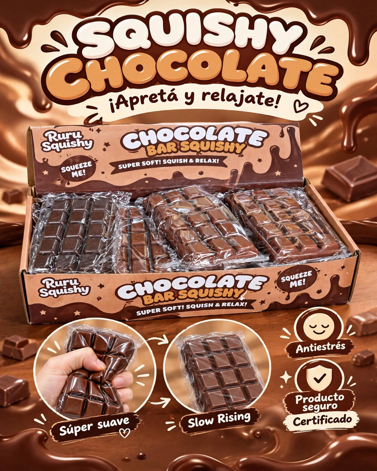 SQUISHY CHOCOLATE VIRAL
