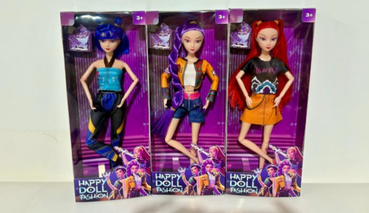 MUÑECA K POP X1 11 PULGADAS CON MUSICA Y LUZ [DX148C-1M]